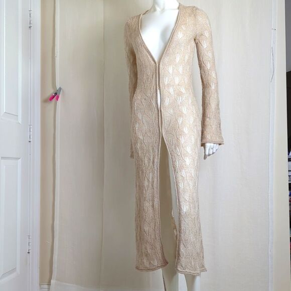 Boho Sweater Tan Size XS - Picture 1 of 6